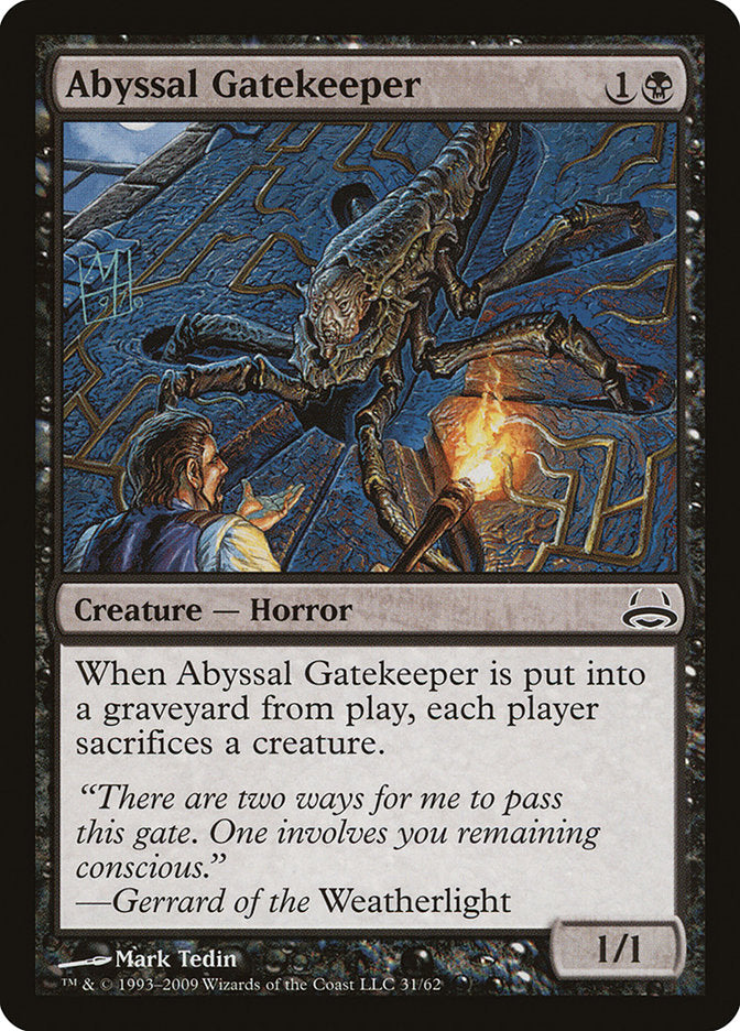 Abyssal Gatekeeper 31/62 (Duel Decks: Divine vs. Demonic)  | Good Games Modbury