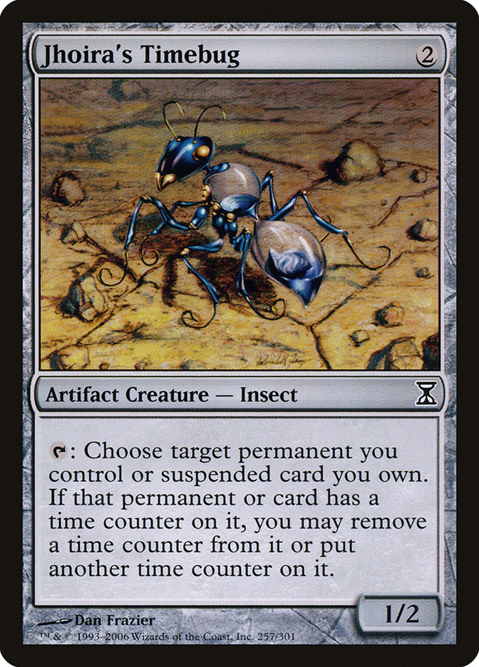 Jhoira's Timebug 257/301 (Time Spiral)  - Foil | Good Games Modbury