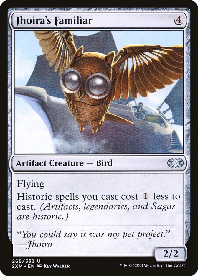 Jhoira's Familiar 265/332 (Double Masters)  - Foil | Good Games Modbury