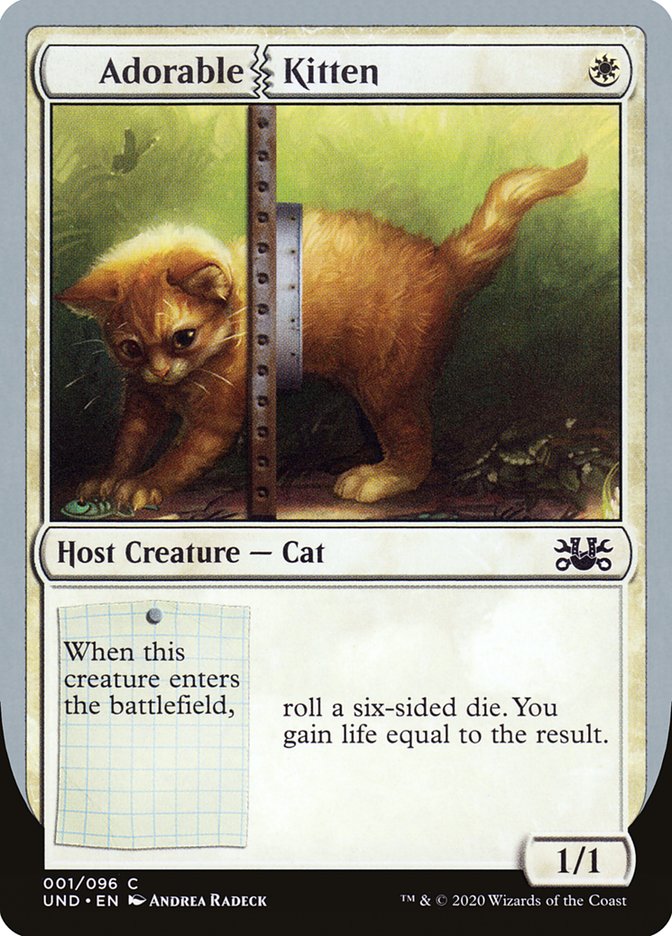 Adorable Kitten 1/96 (Unsanctioned)  | Good Games Modbury