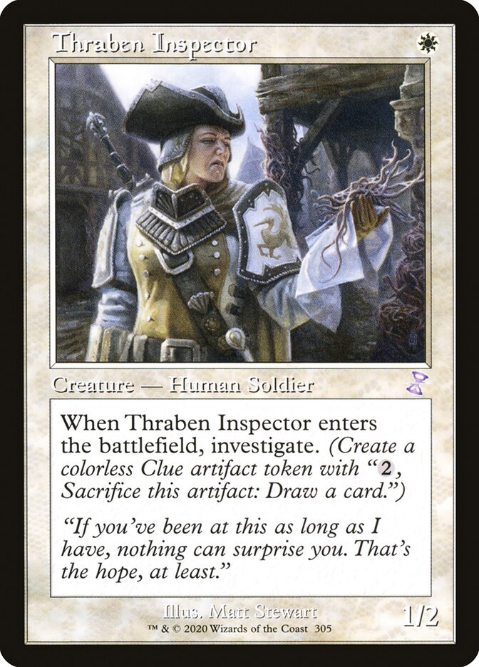 Thraben Inspector 305/289 (Time Spiral: Remastered)  | Good Games Modbury