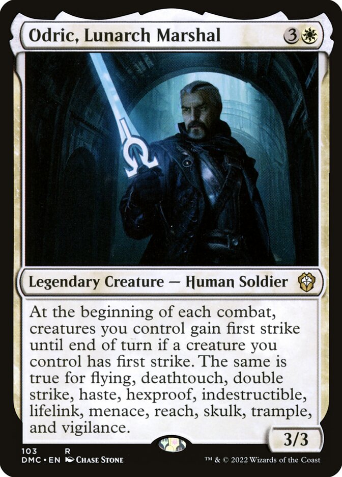 Odric, Lunarch Marshal 103 (Commander: Dominaria United)  | Good Games Modbury