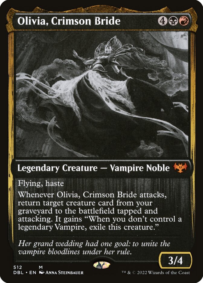 Olivia, Crimson Bride 512/534 (Innistrad: Double Feature)  - Foil | Good Games Modbury