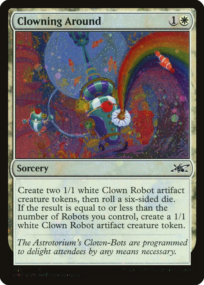 Clowning Around 292/244 (Unfinity)  - Foil | Good Games Modbury