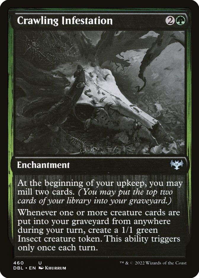 Crawling Infestation 460/534 (Innistrad: Double Feature)  - Foil | Good Games Modbury
