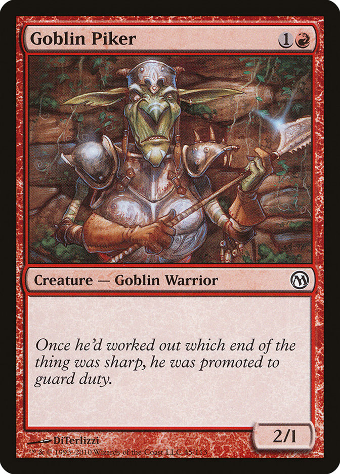 Goblin Piker 45/113 (Duels of the Planeswalkers)  | Good Games Modbury