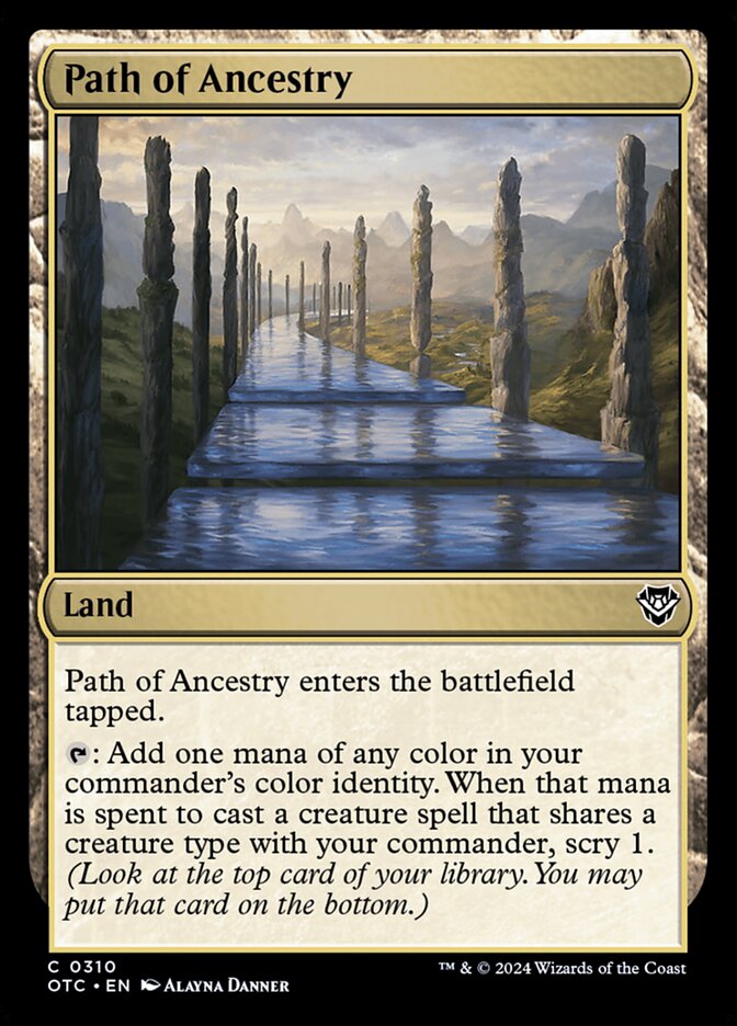 Path of Ancestry 310/342 (Commander: Outlaws of Thunder Junction)  | Good Games Modbury