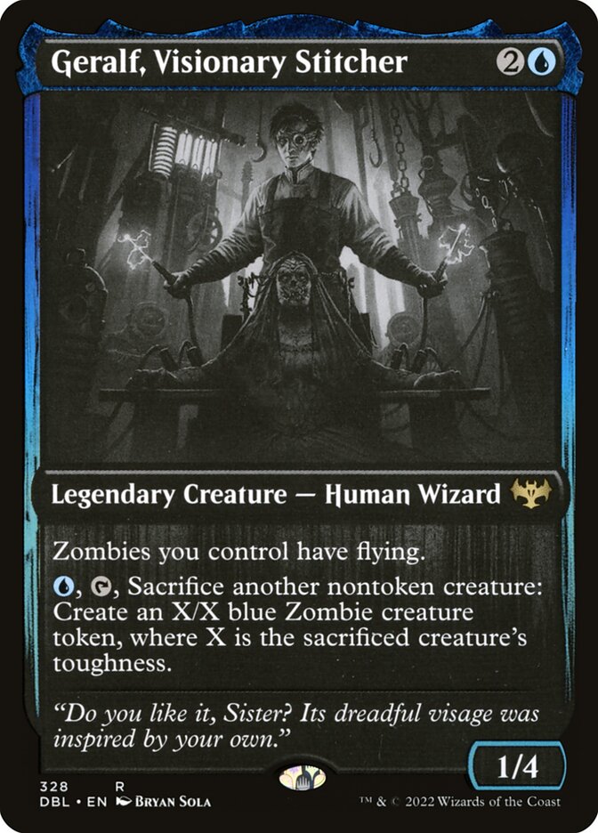 Geralf, Visionary Stitcher 328/534 (Innistrad: Double Feature)  | Good Games Modbury