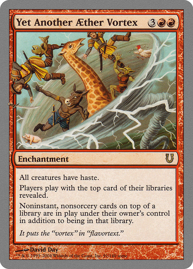 Yet Another Aether Vortex 91/140 (Unhinged)  | Good Games Modbury