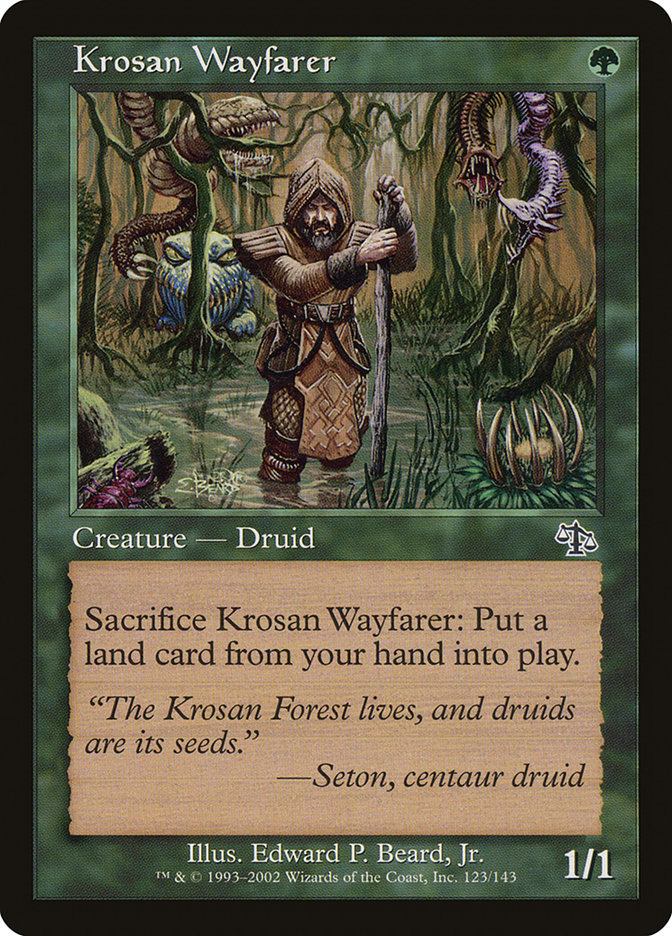 Krosan Wayfarer 123/143 (Judgment)  - Foil | Good Games Modbury