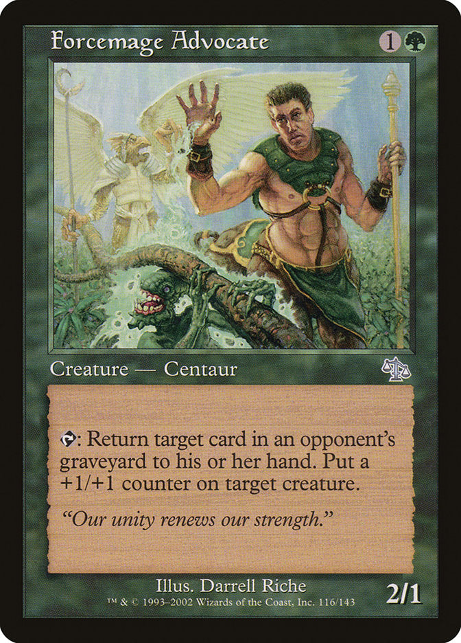 Forcemage Advocate 116/143 (Judgment)  - Foil | Good Games Modbury