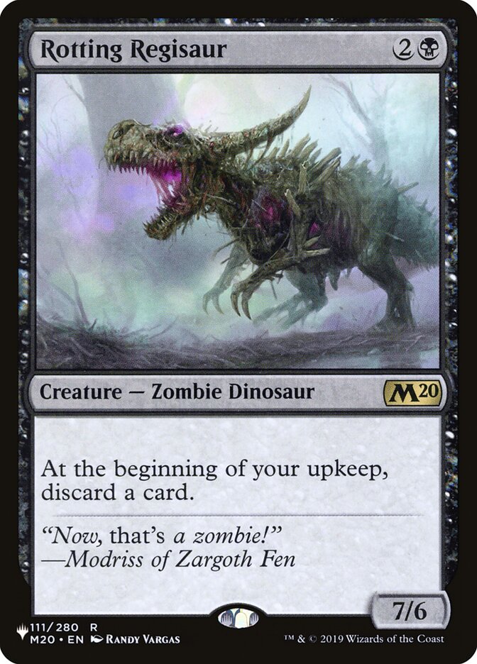 Rotting Regisaur M20-111/5075 (The List Reprints)  | Good Games Modbury