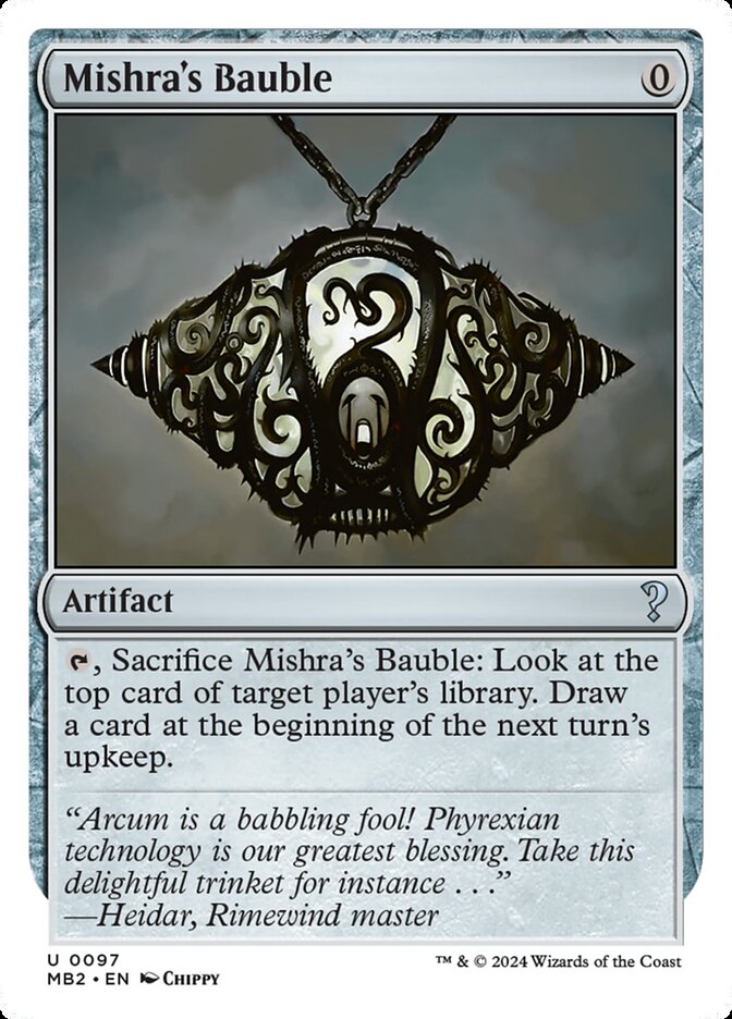 Mishra's Bauble 97/390 (Mystery Booster 2)  | Good Games Modbury