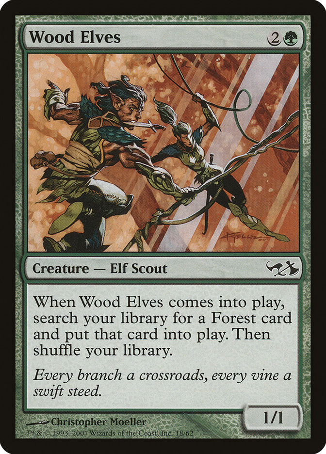 Wood Elves 18/62 (Duel Decks: Elves vs. Goblins)  | Good Games Modbury