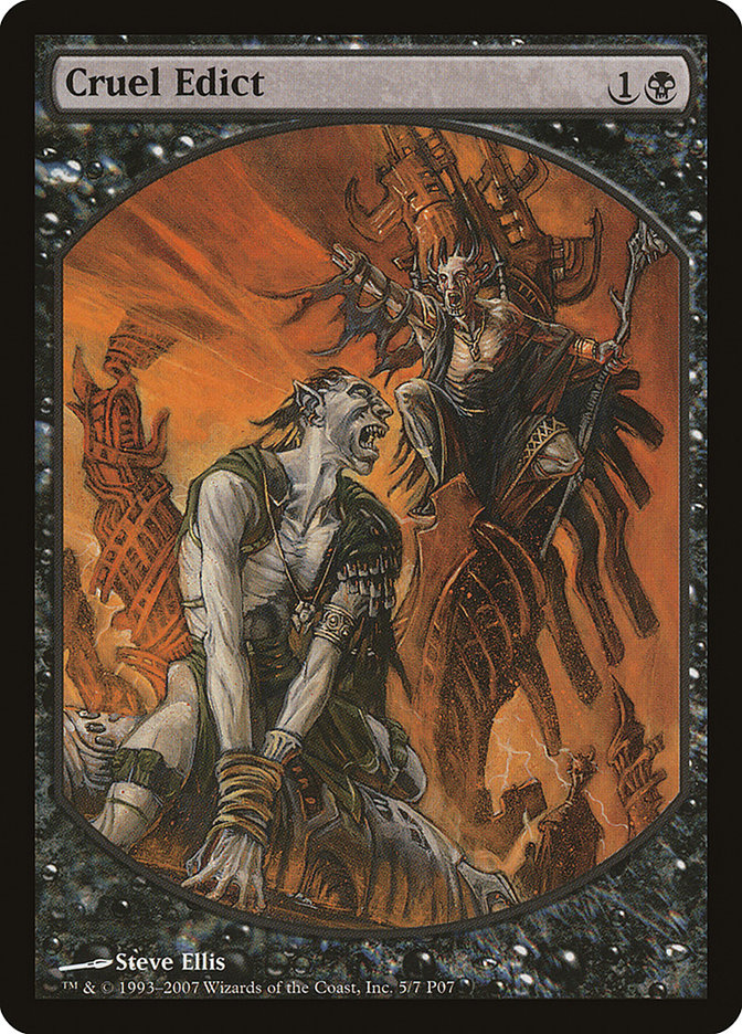 Cruel Edict 5/7 (Magic Player Rewards)  | Good Games Modbury