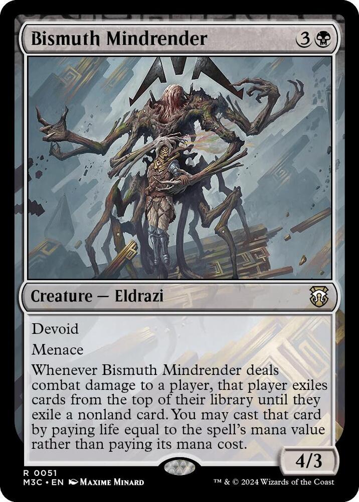 Bismuth Mindrender 51/411 (Commander: Modern Horizons 3)  - Ripple Foil | Good Games Modbury