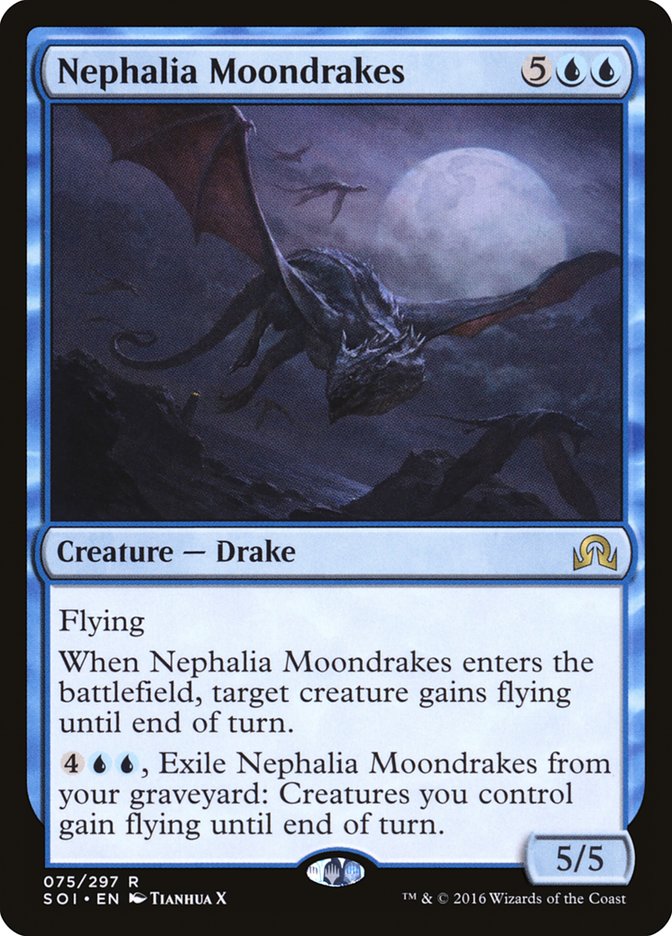 Nephalia Moondrakes 75/297 (Shadows over Innistrad)  | Good Games Modbury