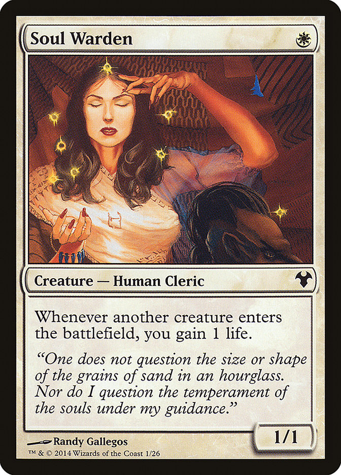 Soul Warden 1/26 (Magic Modern Event Deck)  | Good Games Modbury