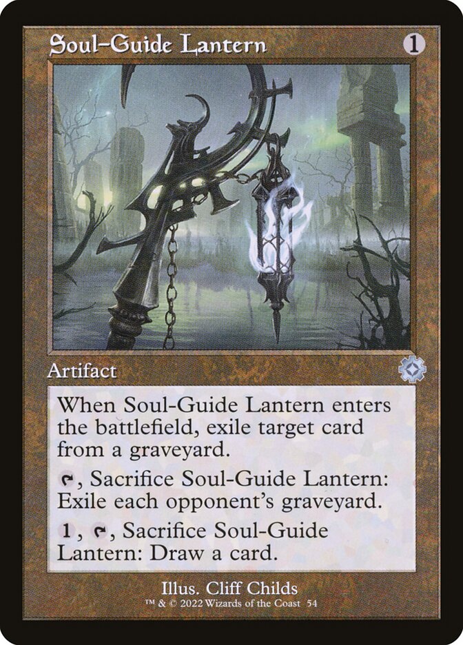 Soul-Guide Lantern 54/63 (The Brothers' War: Retro Frame Artifacts)  | Good Games Modbury