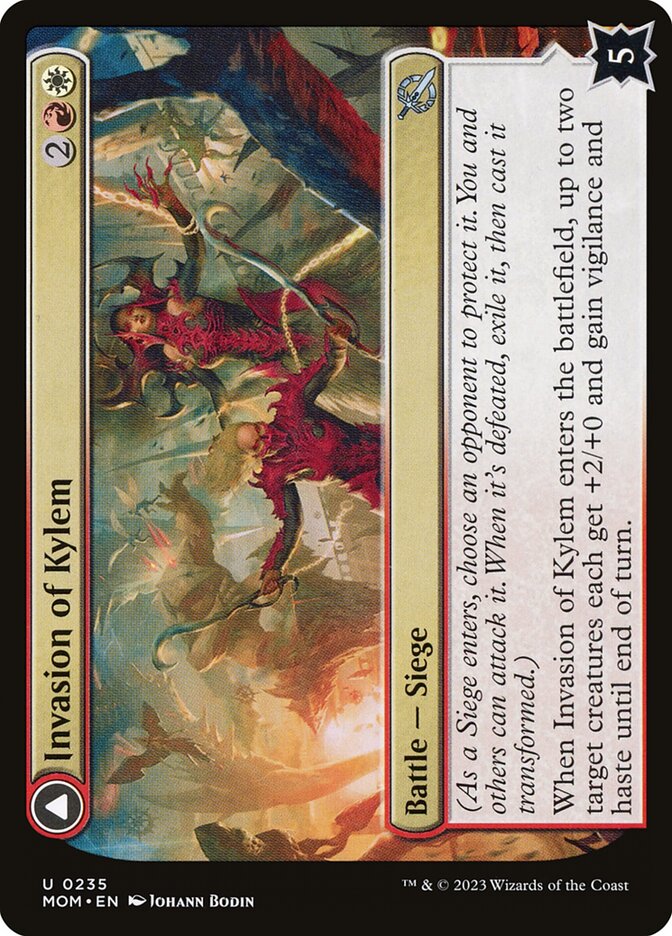 Invasion of Kylem // Valor's Reach Tag Team 235/291 (March of the Machine)  | Good Games Modbury