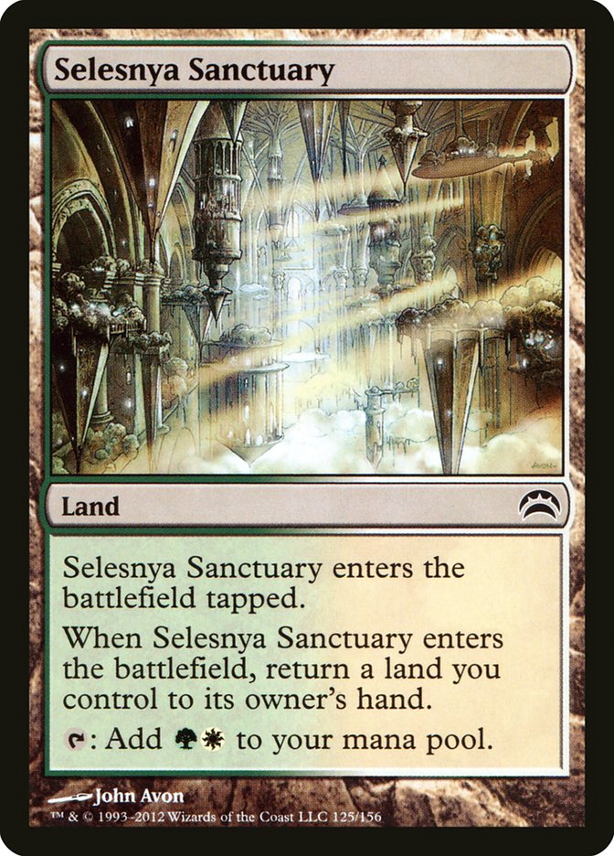Selesnya Sanctuary 125/156 (Planechase 2012)  | Good Games Modbury