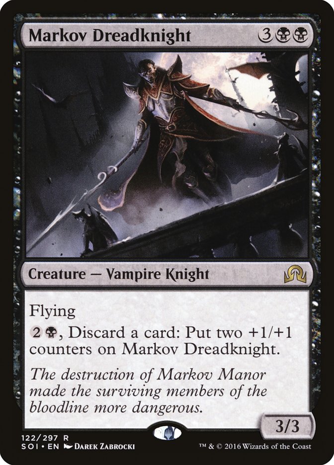 Markov Dreadknight 122/297 (Shadows over Innistrad)  | Good Games Modbury