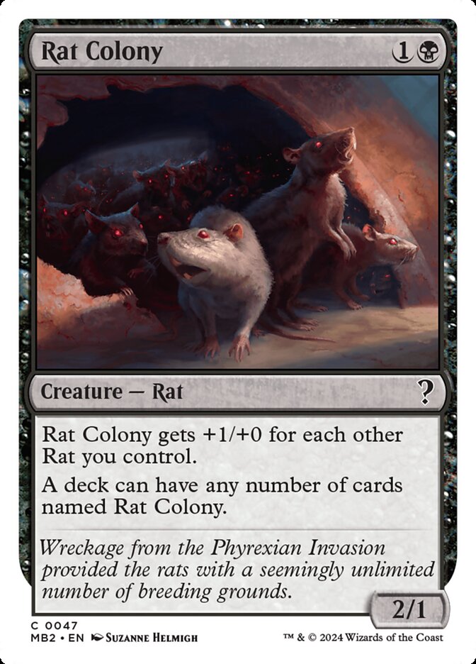 Rat Colony 47/390 (Mystery Booster 2)  | Good Games Modbury