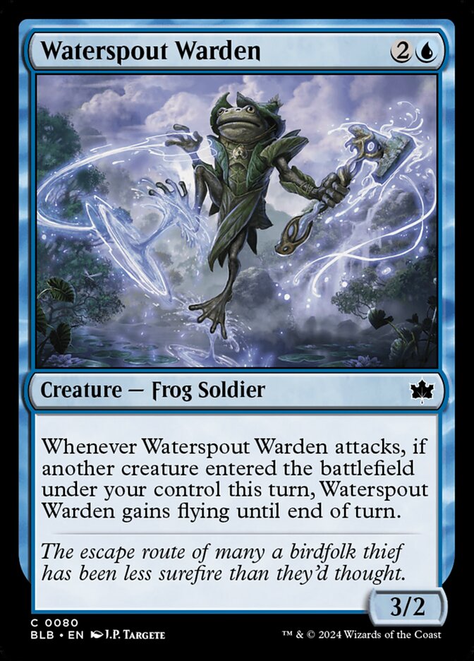 Waterspout Warden 80 (Bloomburrow)  | Good Games Modbury