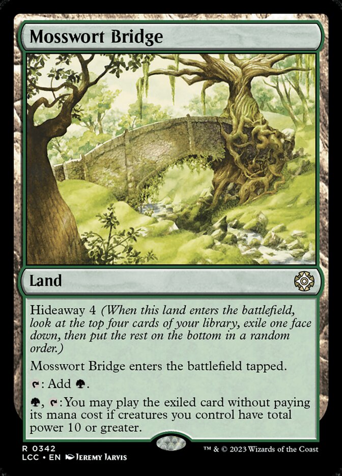 Mosswort Bridge 342/370 (Commander: The Lost Caverns of Ixalan)  | Good Games Modbury