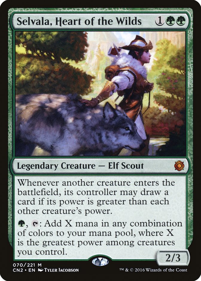 Selvala, Heart of the Wilds 70/221 (Conspiracy: Take the Crown)  | Good Games Modbury