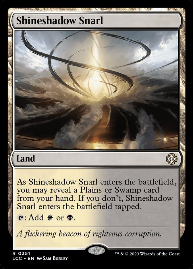 Shineshadow Snarl 351/370 (Commander: The Lost Caverns of Ixalan)  | Good Games Modbury