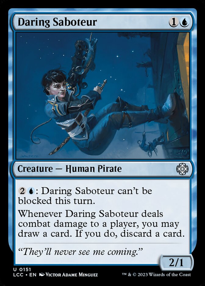 Daring Saboteur 151/370 (Commander: The Lost Caverns of Ixalan)  | Good Games Modbury