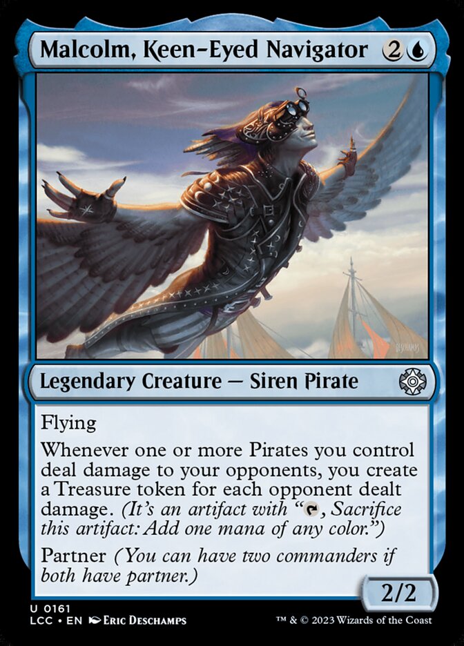 Malcolm, Keen-Eyed Navigator 161 (Commander: The Lost Caverns of Ixalan)  | Good Games Modbury