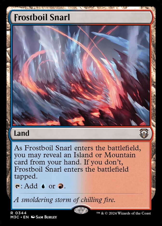 Frostboil Snarl 344/411 (Commander: Modern Horizons 3)  | Good Games Modbury
