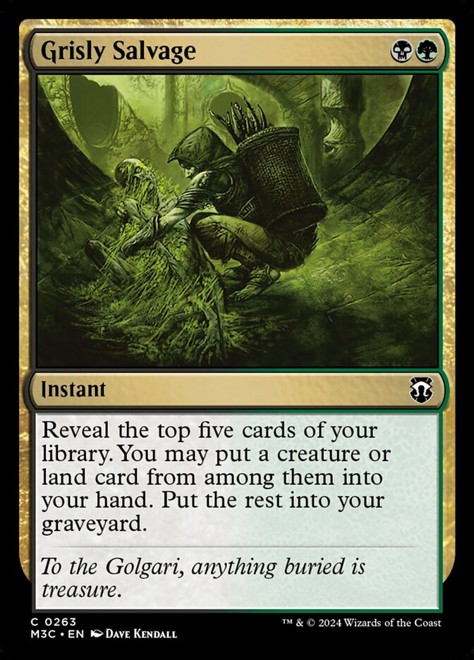 Grisly Salvage 263/411 (Commander: Modern Horizons 3)  | Good Games Modbury