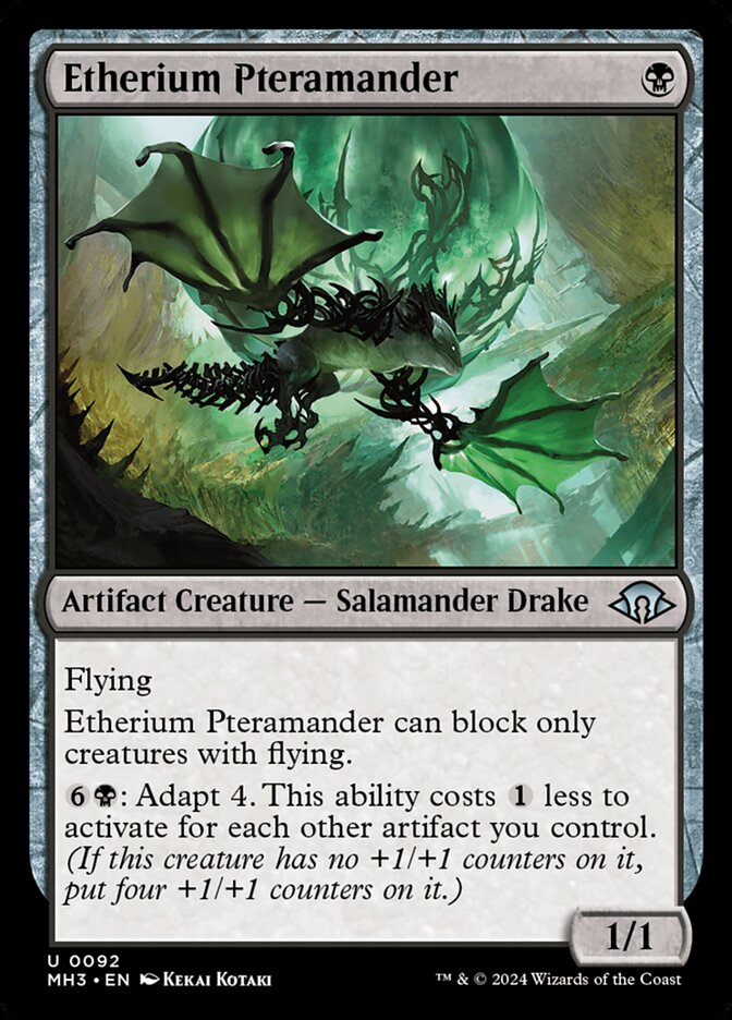 Etherium Pteramander 92/319 (Modern Horizons 3)  - Foil | Good Games Modbury
