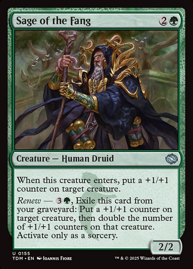 Sage of the Fang 155/291 (Tarkir: Dragonstorm)  | Good Games Modbury
