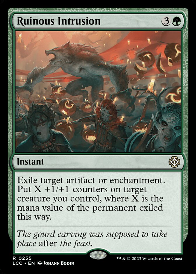 Ruinous Intrusion 255 (Commander: The Lost Caverns of Ixalan)  | Good Games Modbury