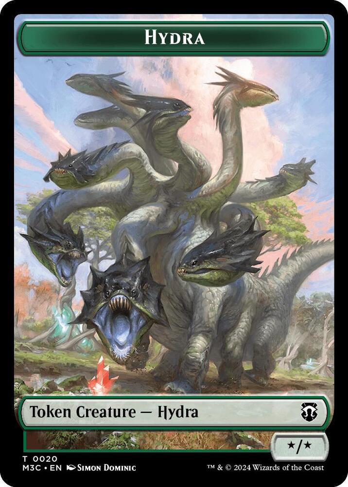 Hydra Boar Double Sided Token 20 // 17 (Commander: Modern Horizons 3)  | Good Games Modbury