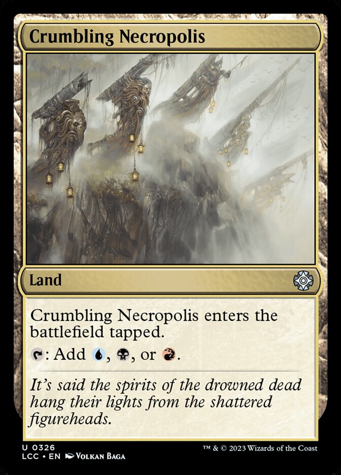 Crumbling Necropolis 326/370 (Commander: The Lost Caverns of Ixalan)  | Good Games Modbury
