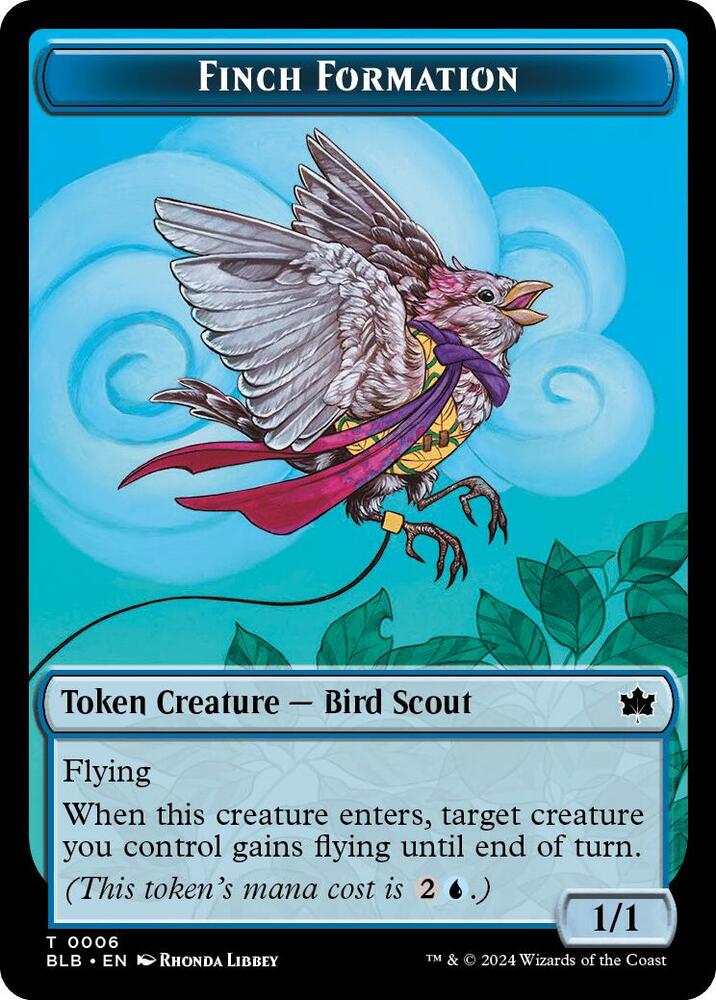 Finch Formation Token 6 (Bloomburrow)  | Good Games Modbury