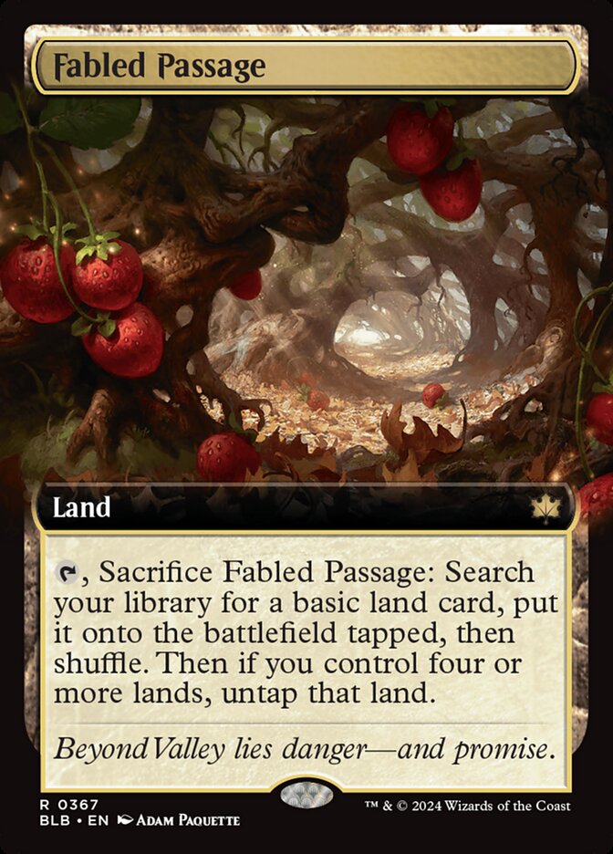 Fabled Passage 367 (Bloomburrow)  - Extended Art | Good Games Modbury