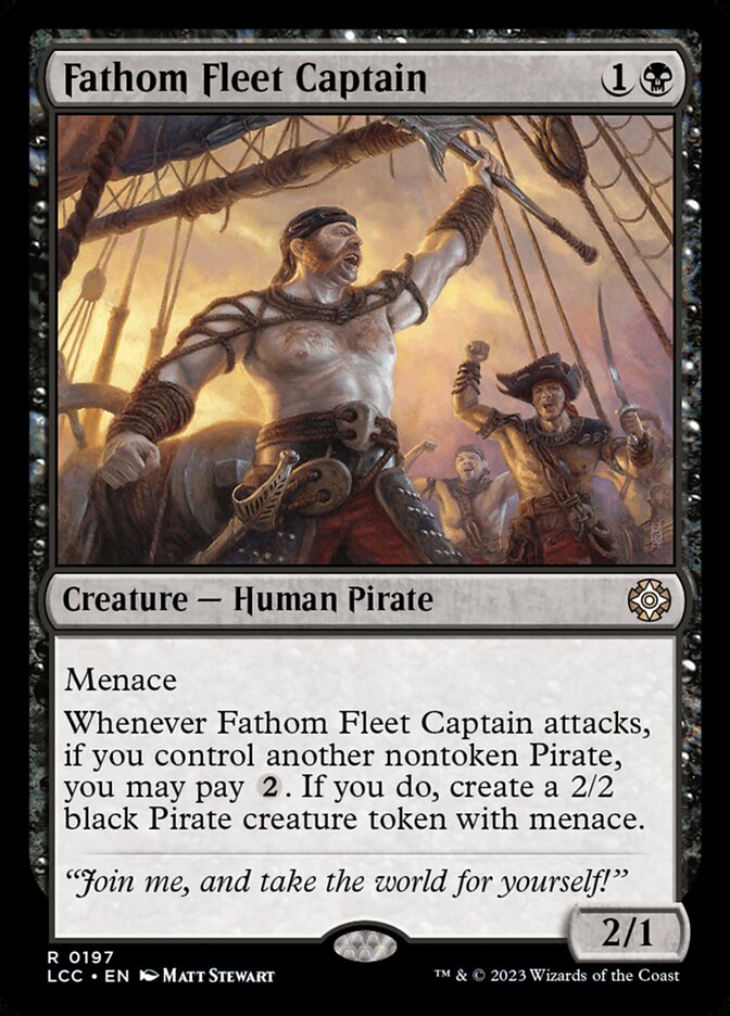 Fathom Fleet Captain 197/370 (Commander: The Lost Caverns of Ixalan)  | Good Games Modbury