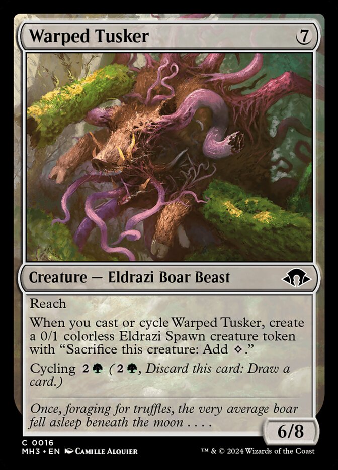 Warped Tusker 16/319 (Modern Horizons 3)  | Good Games Modbury