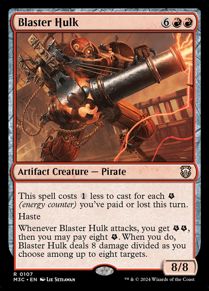 Blaster Hulk 107/411 (Commander: Modern Horizons 3)  | Good Games Modbury