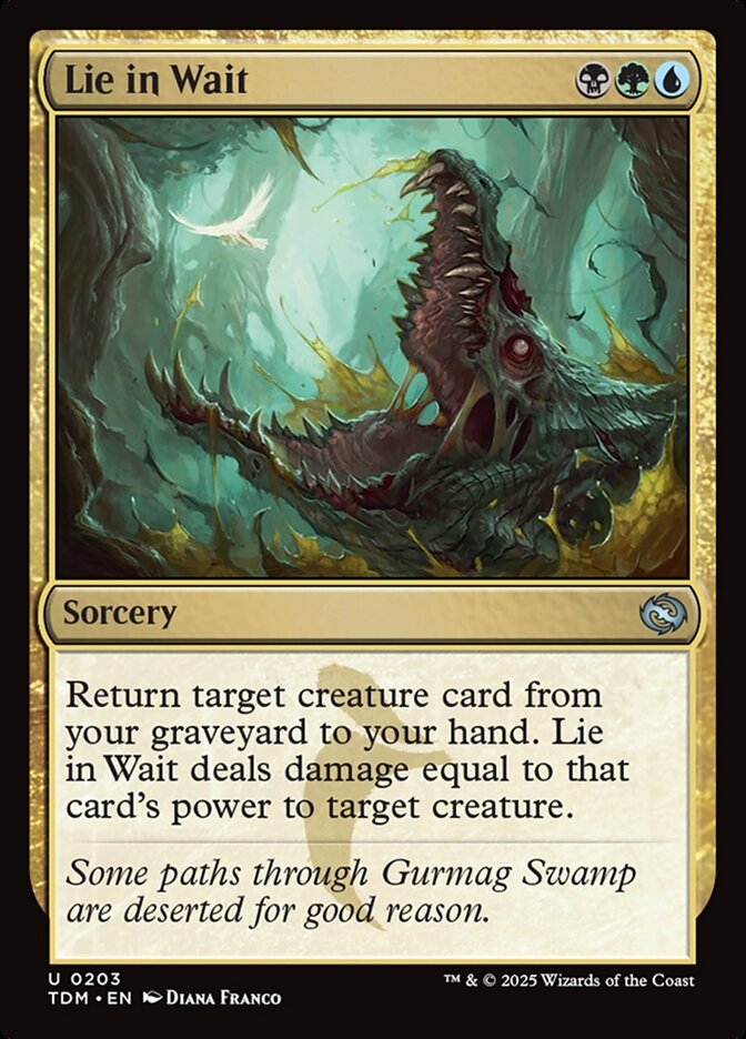 Lie in Wait 203/291 (Tarkir: Dragonstorm)  | Good Games Modbury