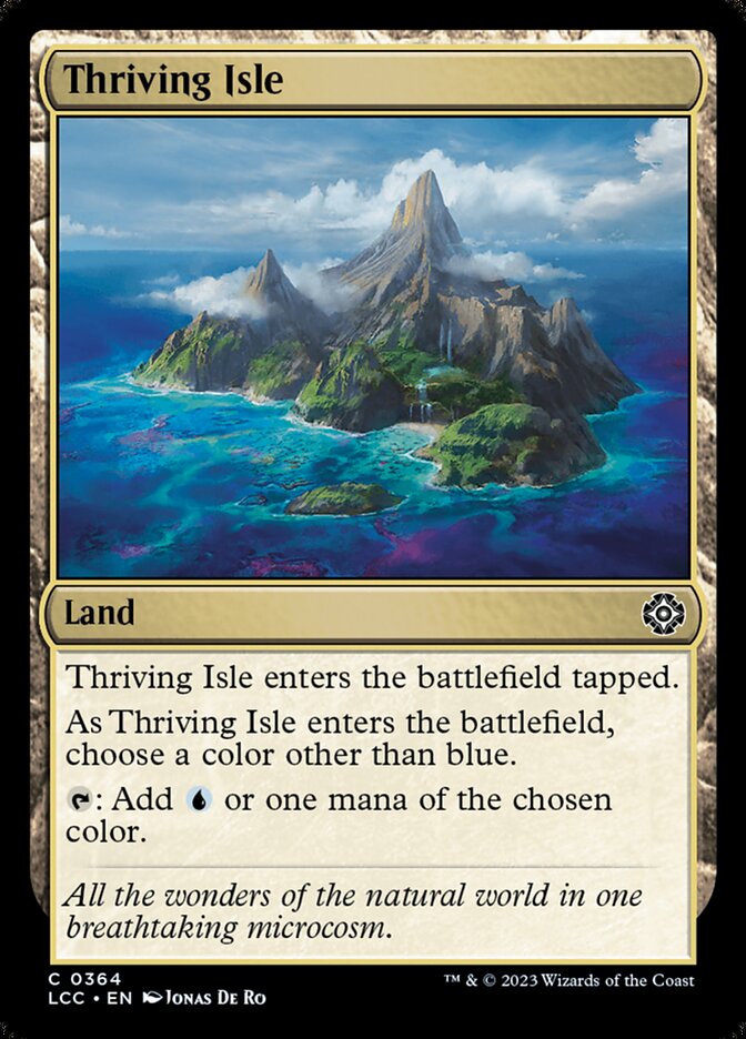 Thriving Isle 364/370 (Commander: The Lost Caverns of Ixalan)  | Good Games Modbury