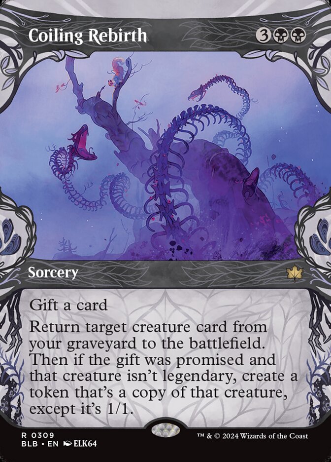 Coiling Rebirth 309/281 (Bloomburrow)  - Showcase | Good Games Modbury