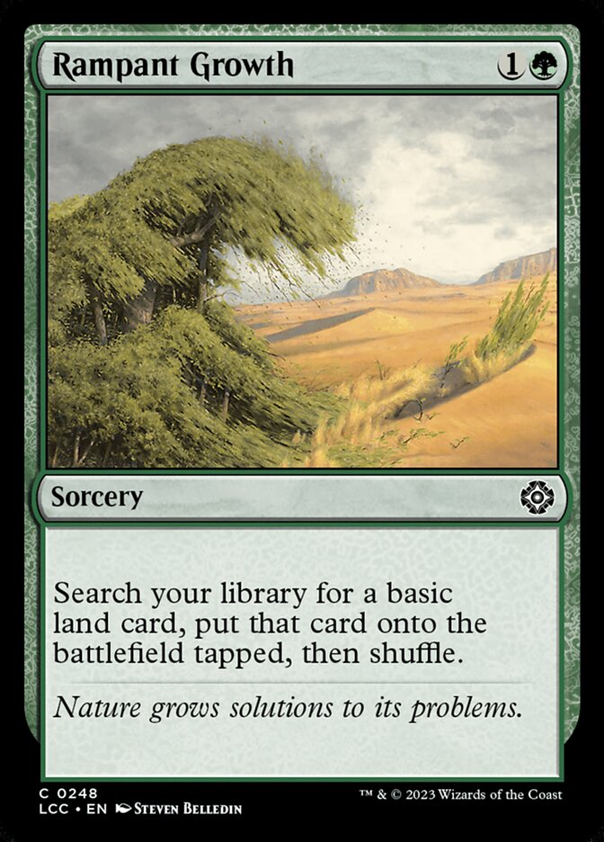 Rampant Growth 248/370 (Commander: The Lost Caverns of Ixalan)  | Good Games Modbury