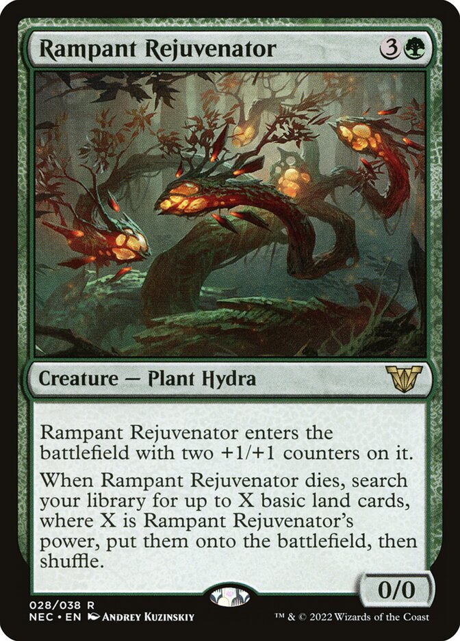 Rampant Rejuvenator 28/38 (Commander: Kamigawa: Neon Dynasty)  | Good Games Modbury